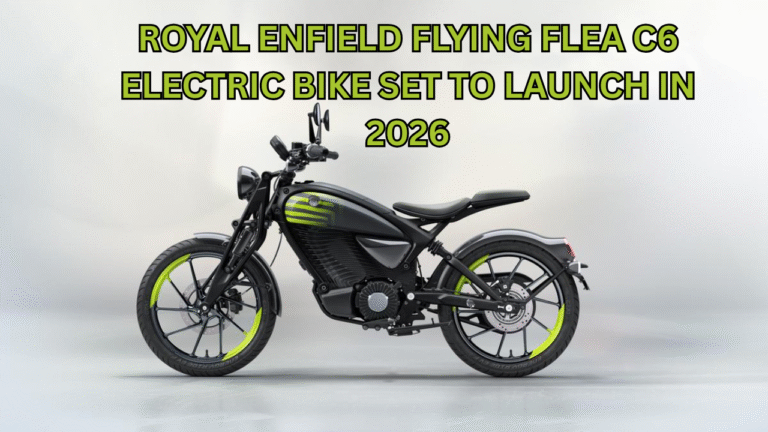 Royal Enfield Flying Flea C6 Electric Bike Set to Launch in 2026