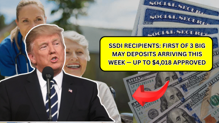 SSDI Recipients: First of 3 Big May Deposits Arriving This Week — Up to $4,018 Approved