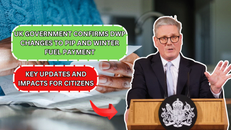 UK Government Confirms DWP Changes to PIP and Winter Fuel Payment: Key Updates and Impacts for Citizens