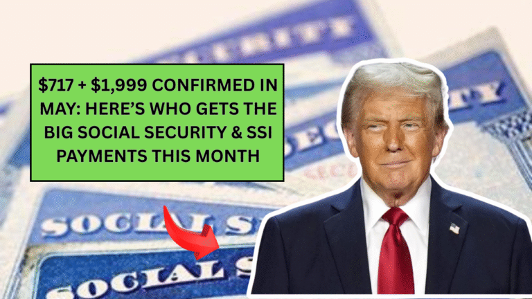$717 + $1,999 Confirmed in May: Here’s Who Gets the Big Social Security & SSI Payments This Month