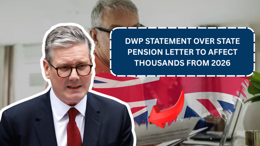 DWP Statement Over State Pension Letter to Affect Thousands From 2026