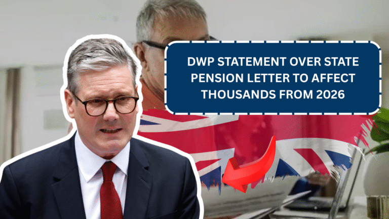 DWP Statement Over State Pension Letter to Affect Thousands From 2026